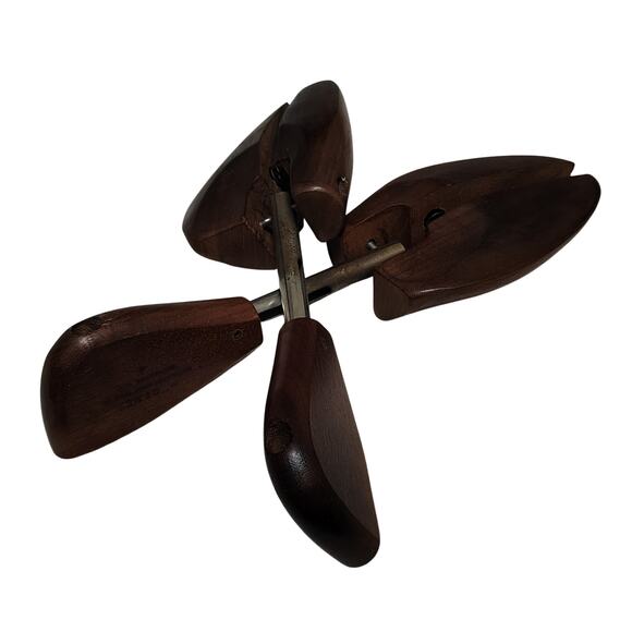 Rochester Shoe Tree Co. 12" Wooden Footwear Shapers Split Toe Forms Stretchers - Picture 3 of 6